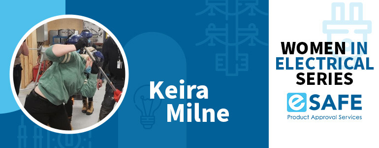 Keira Milne - Celebrating Women in the Electrical Industry 