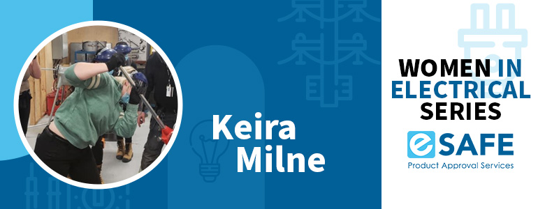 Keira Milne - Hommage aux femmes de l'industrie électrique